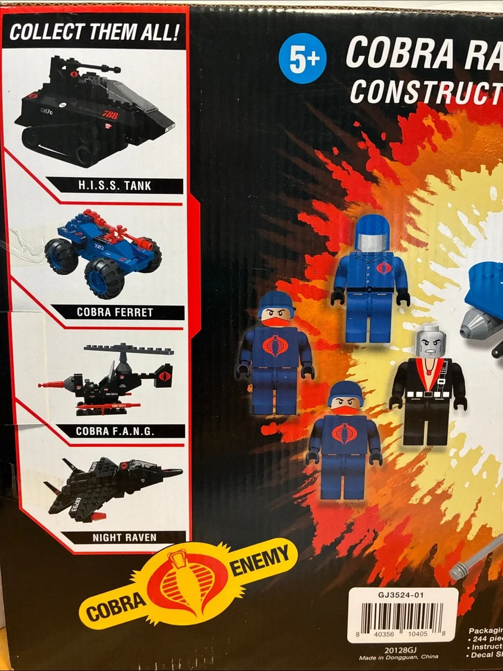 G.I. Joe Cobra Rattler Construction Set